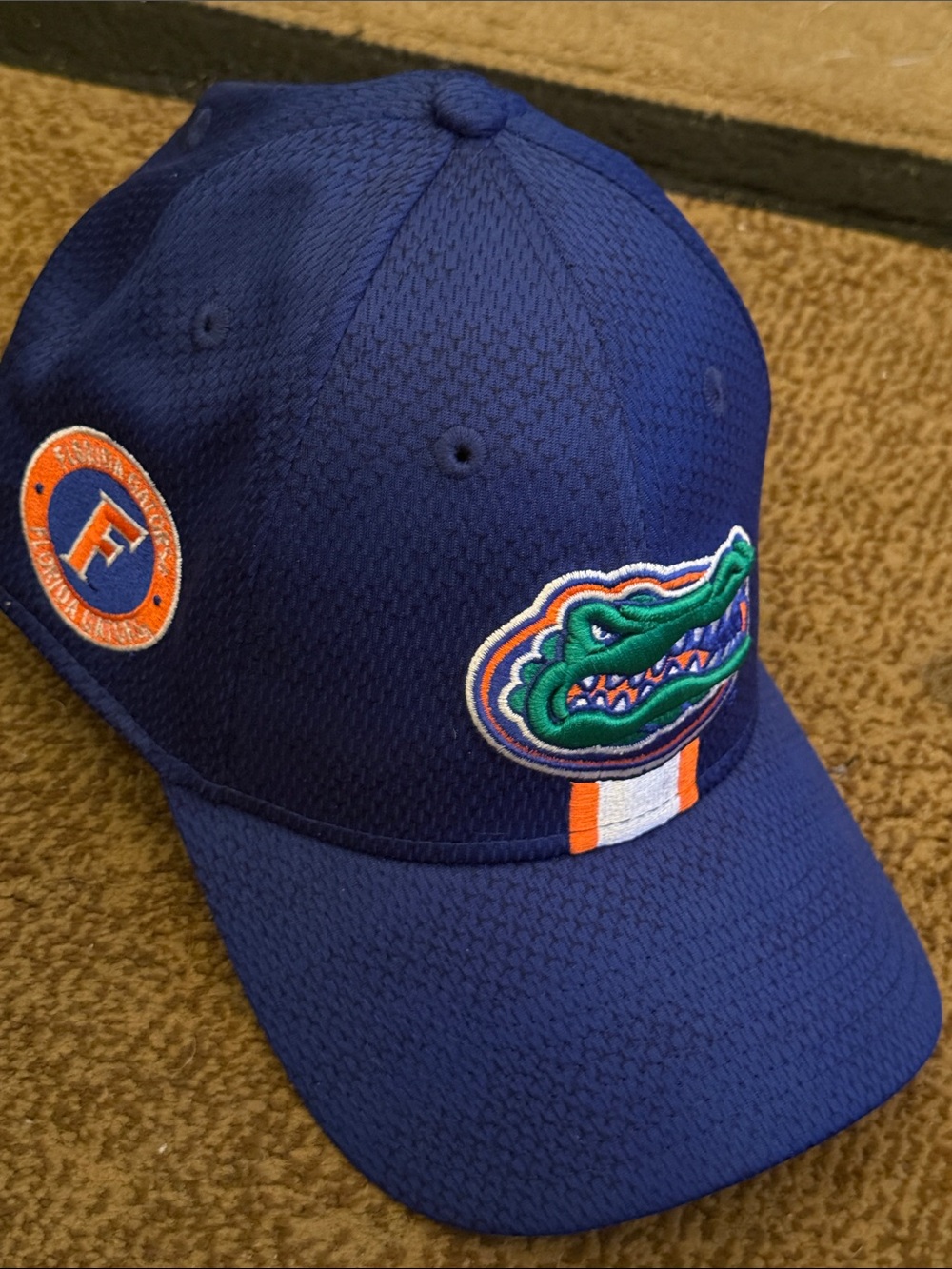Blue Florida Gators Hat with Crocodile Logo